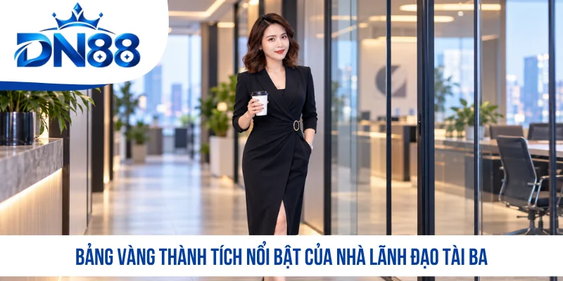 Bảng vàng thành tích nổi bật của nhà lãnh đạo tài ba