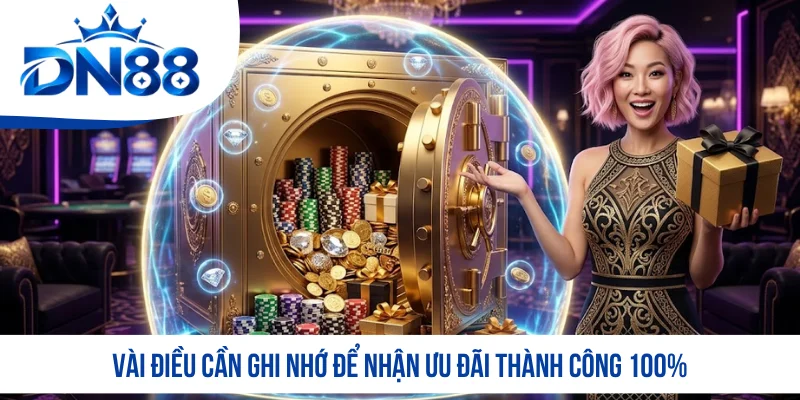 Vài điều cần ghi nhớ để nhận ưu đãi thành công 100%